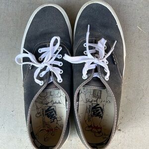 Vans Daniel Johnston “Hi, How are you?” Special Edition Men's Gray Sneakers